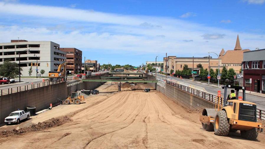 Inner Loop During Construction (Photo credit: Stantec)